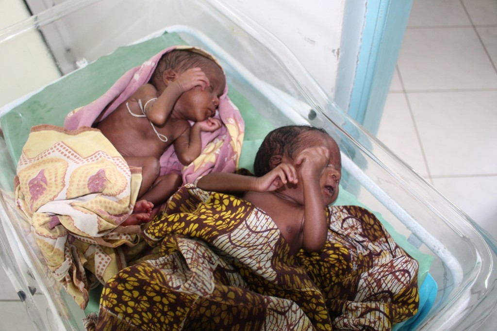 Masai Twins in Hospital